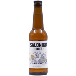 ΜΠΥΡΑ SALONIKIA 330ml Honey Pilsner ΚΙΒ.12x330ml (Vol.5,5%)