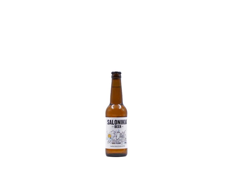 ΜΠΥΡΑ SALONIKIA 330ml Honey Pilsner ΚΙΒ.12x330ml (Vol.5,5%)