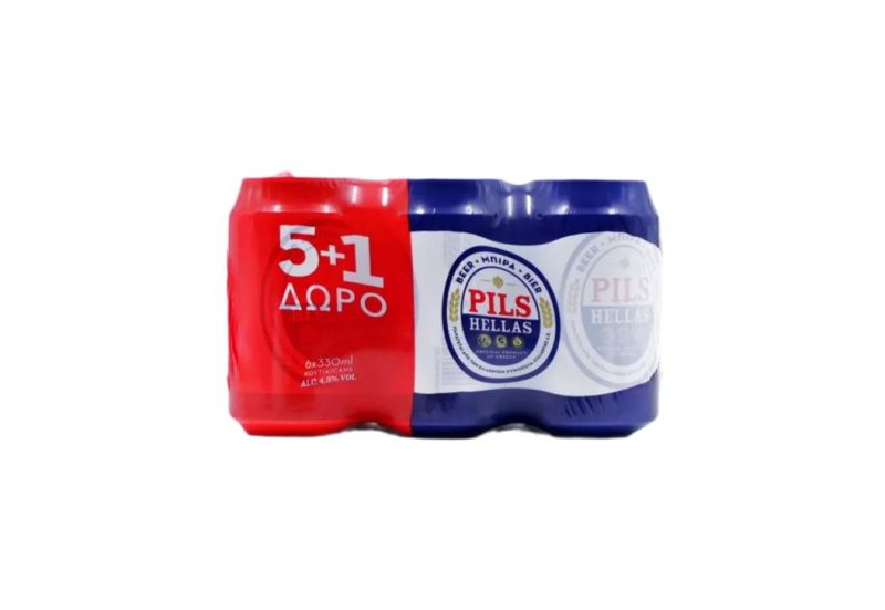 PILLS HELLAS PROMO ΚΟΥΤΙ 330ml // ΚΙΒ.4x6Px330ml (5+1Δ)