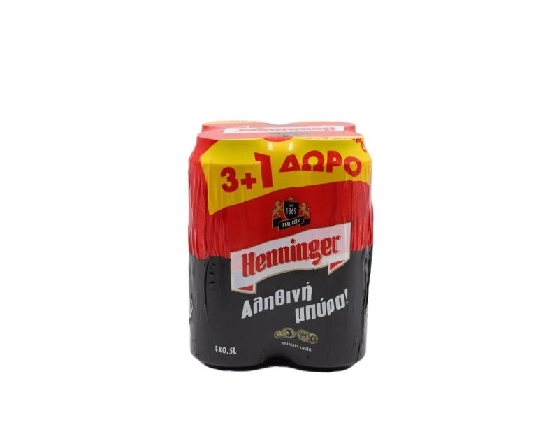 HENNINGER PROMO ΚΟΥΤΙ 500ml (3+1Δ) // ΚΙΒ.6x4Px500ml