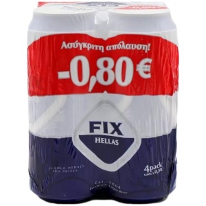 FIX PROMO ΚΟΥΤΙ 500ml // ΚΙΒ.6x4Px500ml (-0,80€)