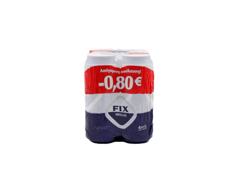 FIX PROMO ΚΟΥΤΙ 500ml // ΚΙΒ.6x4Px500ml (-0,80€)