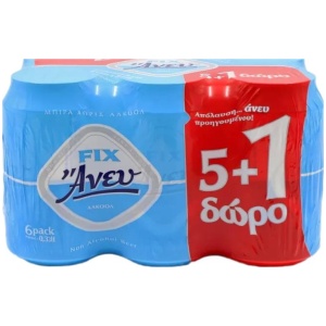 FIX PROMO ΚΟΥΤΙ ANEY 330ml // ΚΙΒ.4x6Px330ml (5+1Δ)