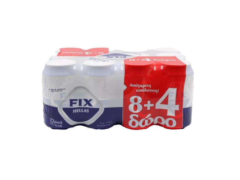 FIX PROMO ΚΟΥΤΙ 330ml // ΚΙΒ.2x12Px330ml (8+4Δ)