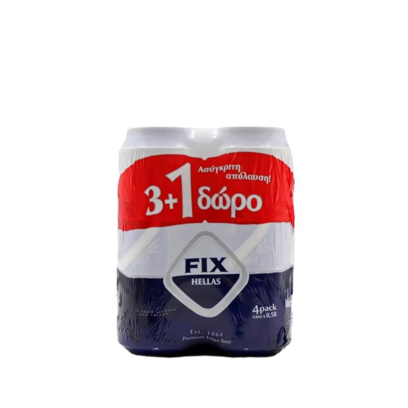 FIX PROMO ΚΟΥΤΙ 500ml // ΚΙΒ.6x4Px500ml (3+1ΔΩΡΟ) !