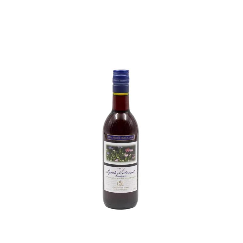 ΚΕΛΑΡΙΑ (ΑΤΟΜΙΚΟ) CABERNET SYRAH ΕΡΥΘΡΟ ΚΙΒ.24x187.5ml