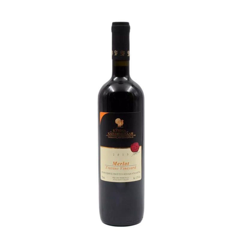 ΧΑΤΖΗΜΙΧΑΛΗ 750ml ΓΙΑΤΑΚΙ MERLOT ΕΡΥΘΡΟ ΚΙΒ.6x750ml