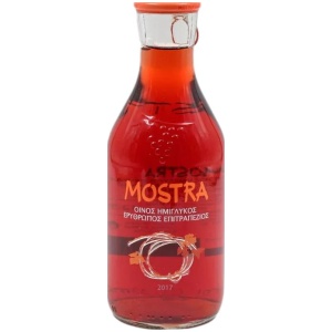 MOSTRA 500ml ΗΜΙΓΛΥΚΟ ΡΟΖΕ ΚΙΒ.12x500ml