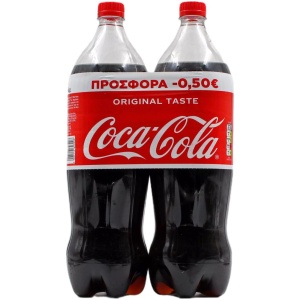 PROMO 1.5LT COCA COLA // ΚΙΒ.3x2x1.5LT (-0,50€)