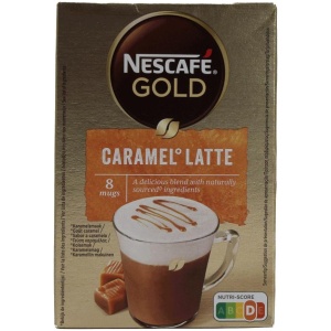 NESCAFE ΦΑΚΕΛΑΚΙ LATTE CARAMEL 8Sac ΚΙΒ.6x136gr