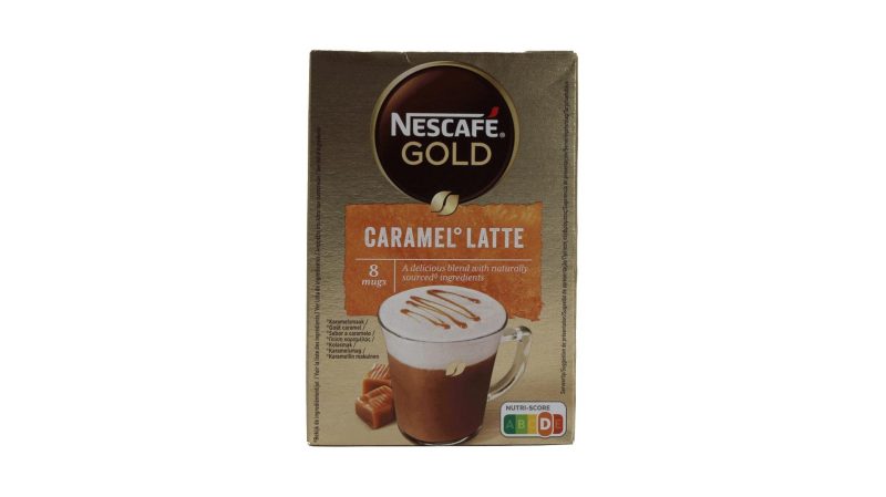 NESCAFE ΦΑΚΕΛΑΚΙ LATTE CARAMEL 8Sac ΚΙΒ.6x136gr