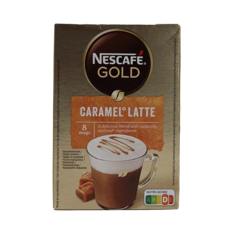 NESCAFE ΦΑΚΕΛΑΚΙ LATTE CARAMEL 8Sac ΚΙΒ.6x136gr