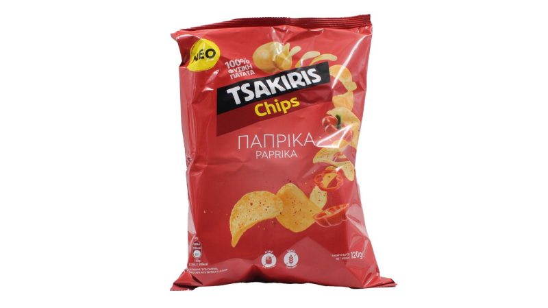 ΤΣΑΚΙΡΗΣ 120gr ΠΑΠΡΙΚΑ ΚΙΒ.16ΤΜΧ