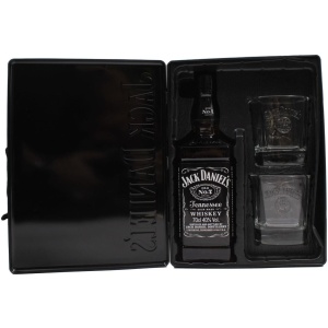 JACK DANIELS BOURBON WHISKY ΚΙΒ.6x700ml (ΔΩΡΟ 2xΠΟΤΗΡΙΑ)