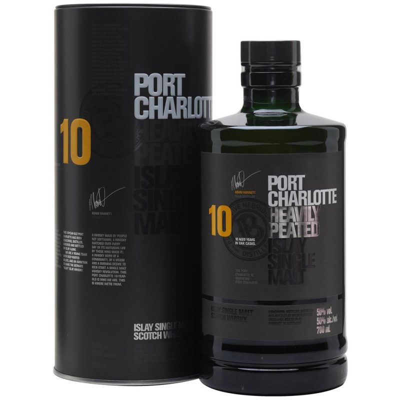 BRUICHLADDICH 10YO PORT CHARLOTTE WHISKY ΚΙΒ.6x700ml