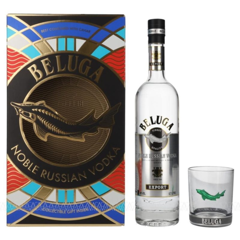 VODKA BELUGA NOBLE (ΜΕ ΠΟΤΗΡΙ) KΙΒ.6x700ml (Vol.40%)