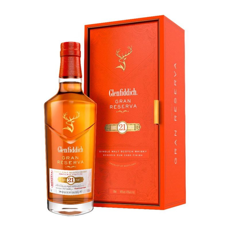 GLENFIDDICH 21YO GRAN RESERVA SINGLE MALT WHISKY ΚΙΒ.3x700ml