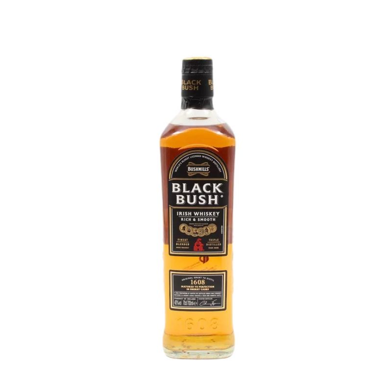 BUSHMILLS BLACK BUSH WHISKY ΚΙΒ.6x700ml (Vol.40%)