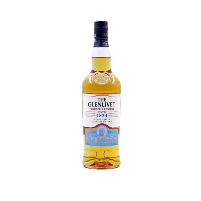 GLENLIVET Scotch MALT WHISKY FOUNDERS RSV ΚΙΒ.6x700ml