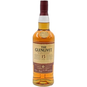 GLENLIVET 15YO Scotch MALT WHISKY FRENCH OAK ΚΙΒ.6x700ml