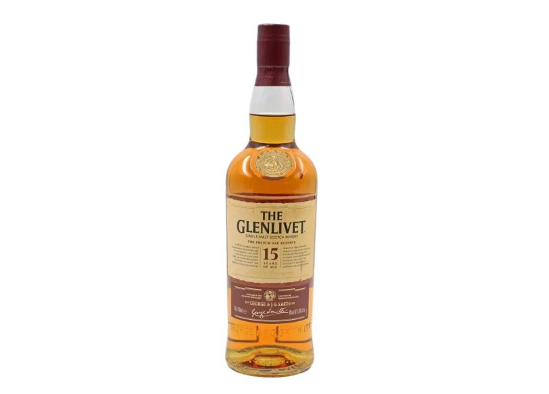 GLENLIVET 15YO Scotch MALT WHISKY FRENCH OAK ΚΙΒ.6x700ml