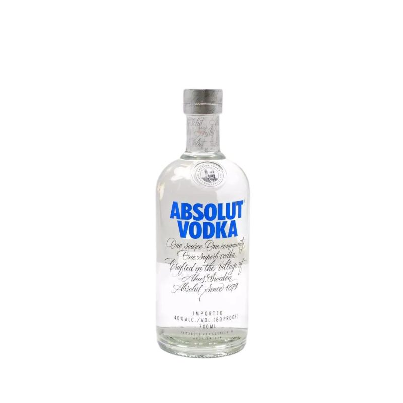 ABSOLUT ORIGINAL VODKA ΚΙΒ.12x700ml (Vol.40%)