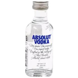 ABSOLUT VODKA ΜΙΝΙΑΤΟΥΡΑ ΚΙΒ.120x50ml