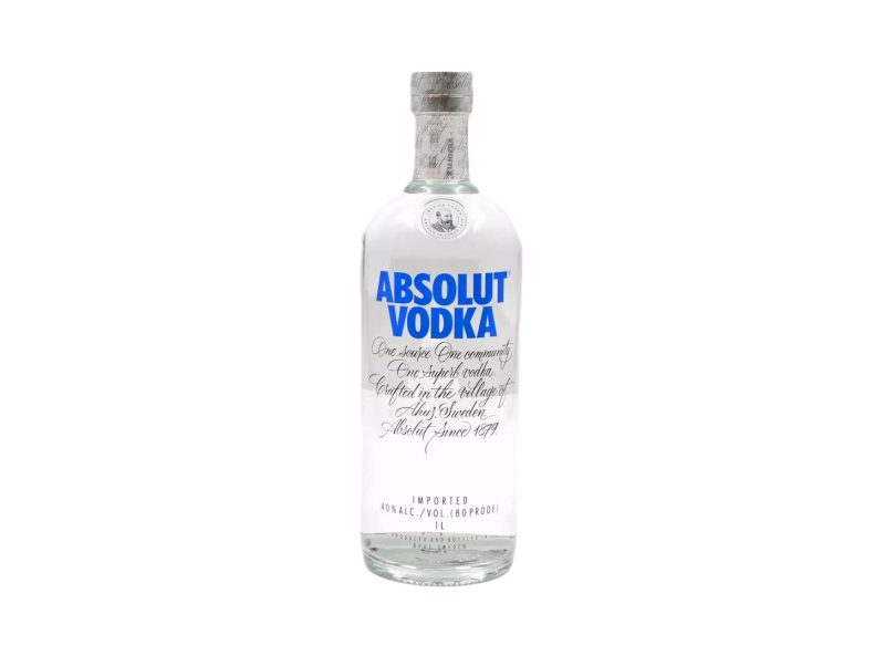 ABSOLUT ORIGINAL VODKA ΛΙΤΡΟΥ ΚΙΒ.12x1LT (Vol.40%)