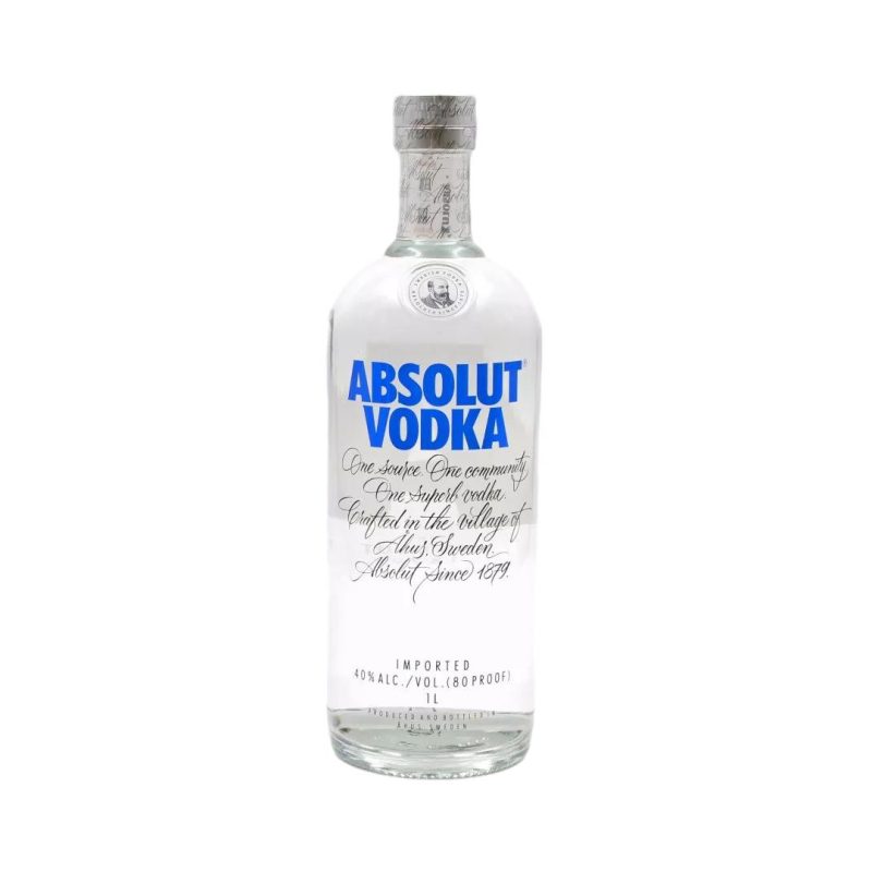 ABSOLUT ORIGINAL VODKA ΛΙΤΡΟΥ ΚΙΒ.12x1LT (Vol.40%)