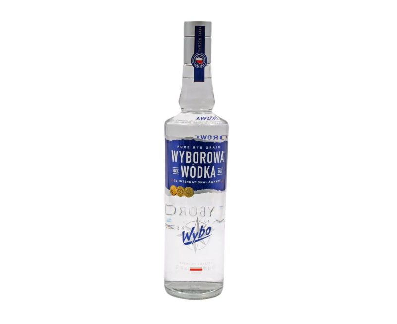 WYBOROWA VODKA KΙΒ.6x700ml (Vol.37.5%)