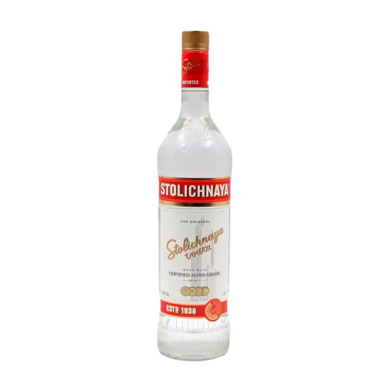 STOLICHNAYA VODKA ΛΙΤΡΟΥ ΚΙΒ.12x1LT (Vol.38%)