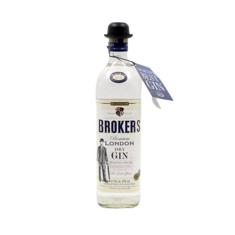 GIN BROKERS LONDON DRY ΚΙΒ.6x700ml (Vol.40%)