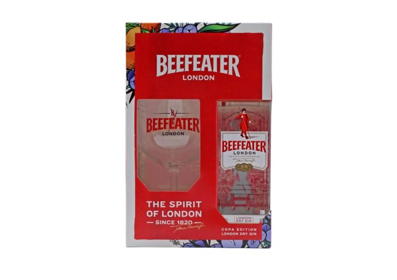 BEEFEATER PROMO DRY GIN ΚΙΒ.6x700ml (ΠΟΤΗΡΙ ΔΩΡΟ)