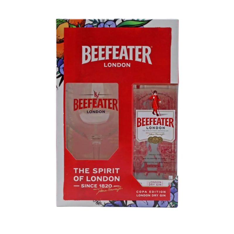 BEEFEATER PROMO DRY GIN ΚΙΒ.6x700ml (ΠΟΤΗΡΙ ΔΩΡΟ)