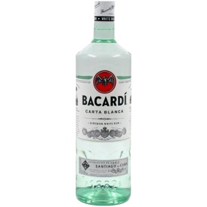 BACARDI Carta Blanca RUM ΛΙΤΡΟΥ ΚΙΒ.12x1LT (Vol.37.5%)