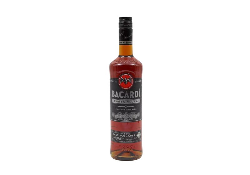 BACARDI Carta Negra (ΜΑΥΡΟ) RUM ΚΙΒ.6x700ml (Vol.40%)