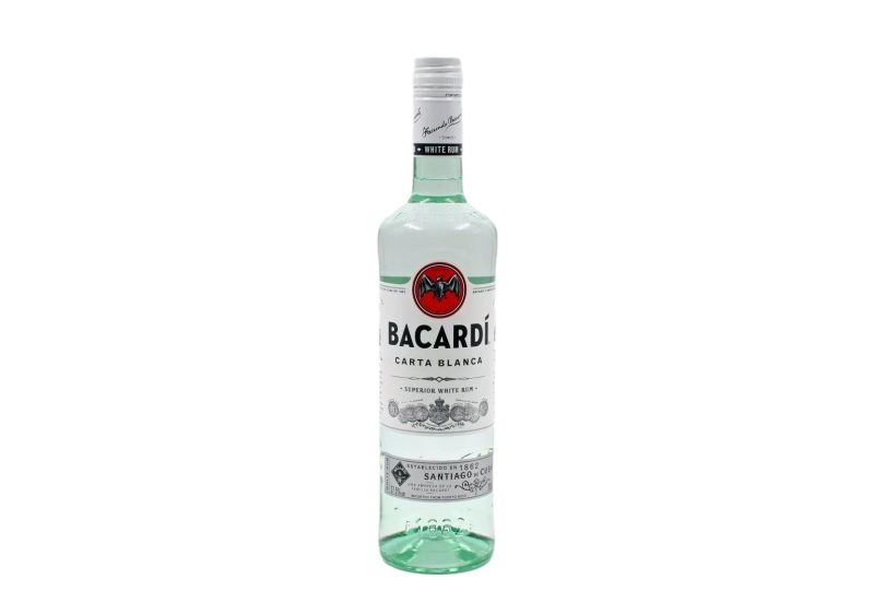 BACARDI Carta Blanca RUM ΚΙΒ.12x700ml (Vol.37.5%)