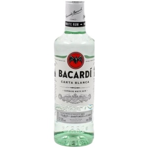 BACARDI Carta Blanca RUM ΜΕΣΑΙΟ ΚΙΒ.6x350ml (Vol.37.5%)