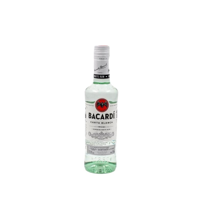 BACARDI Carta Blanca RUM ΜΕΣΑΙΟ ΚΙΒ.6x350ml (Vol.37.5%)