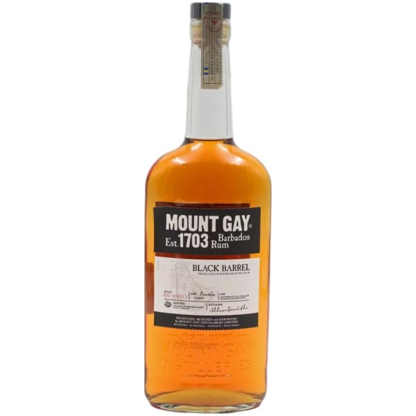 MOUNT GAY RUM BLACK BARREL ΚΙΒ.6x700ml (Vol.43%)