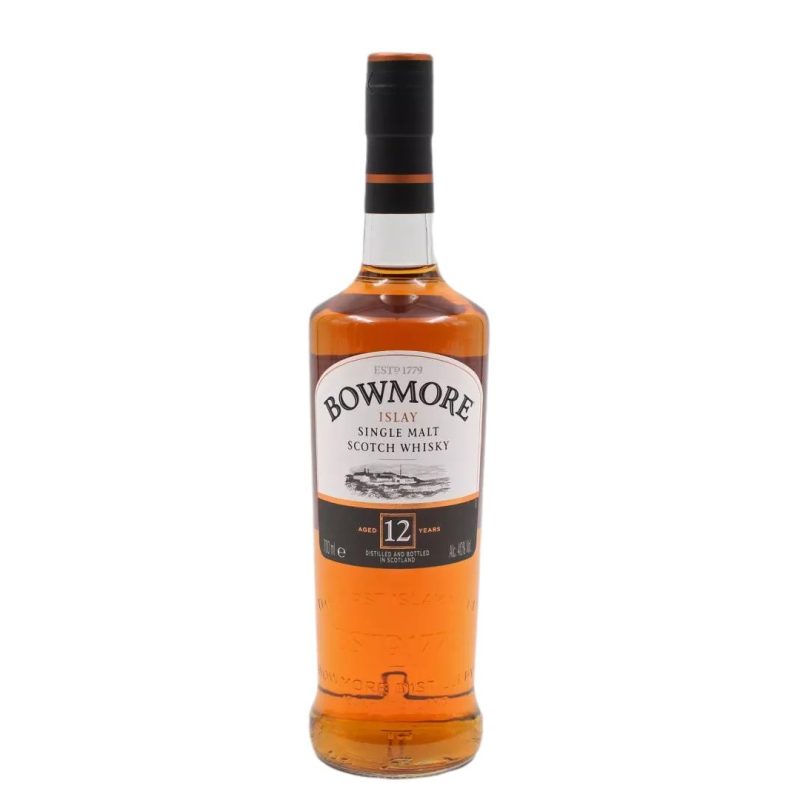 BOWMORE 12YO MALT ISLAY WHISKY ΚΙΒ.6x700ml (Vol.40%)