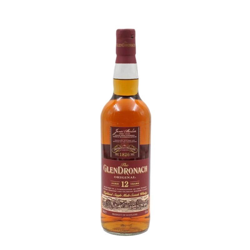 GLENDRONACH 12YO MALT WHISKY ΚΙΒ.6x700ml (Vol.43%)