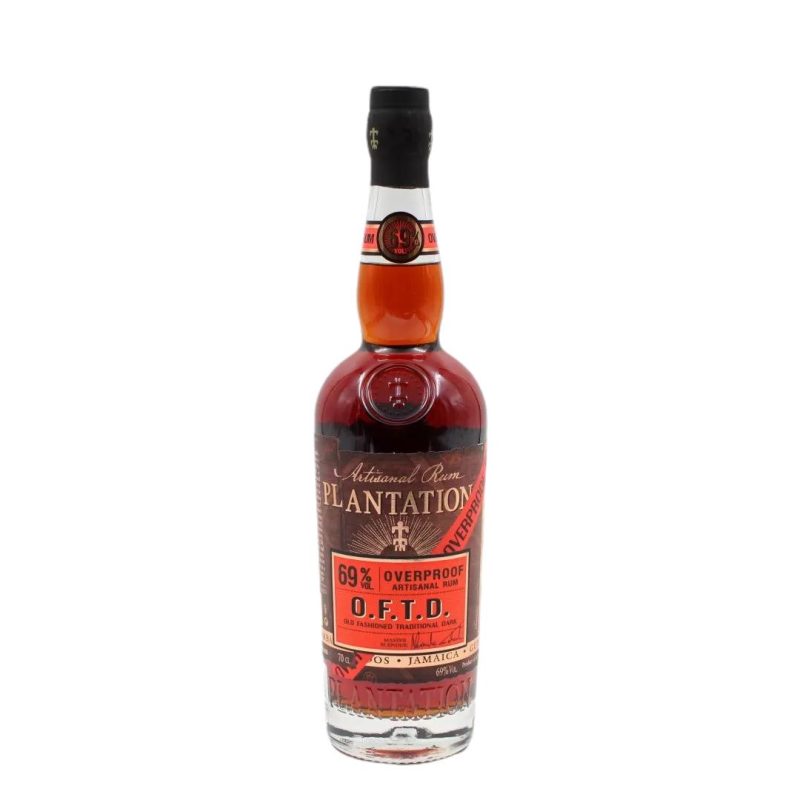 PLANTATION RUM OVERPROOF OFTD ΚΙΒ.6x700ml (69%)