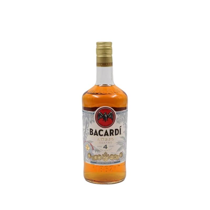 BACARDI CUATRO ANEJO ΚΙΒ.6x700ml (Vol.40%)