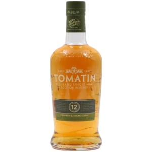 TOMATIN 12 YEARS SINGLE MALT WHISKY ΚΙΒ.6x700ml (Vol.43%)