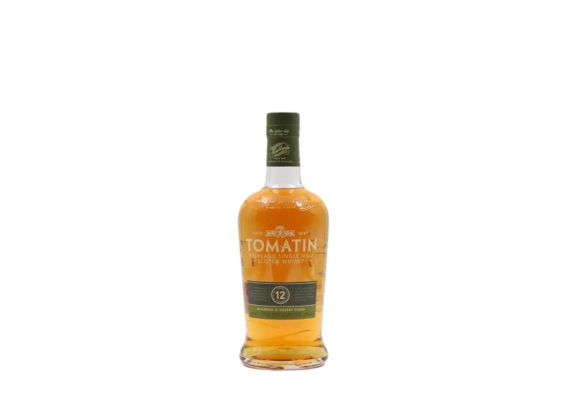 TOMATIN 12 YEARS SINGLE MALT WHISKY ΚΙΒ.6x700ml (Vol.43%)