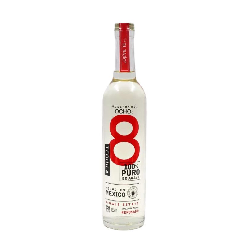 TEQUILA OCHO REPOSADO ΚΙΤΡΙΝΗ ΚΙΒ.6x500ml (Vol.40%)