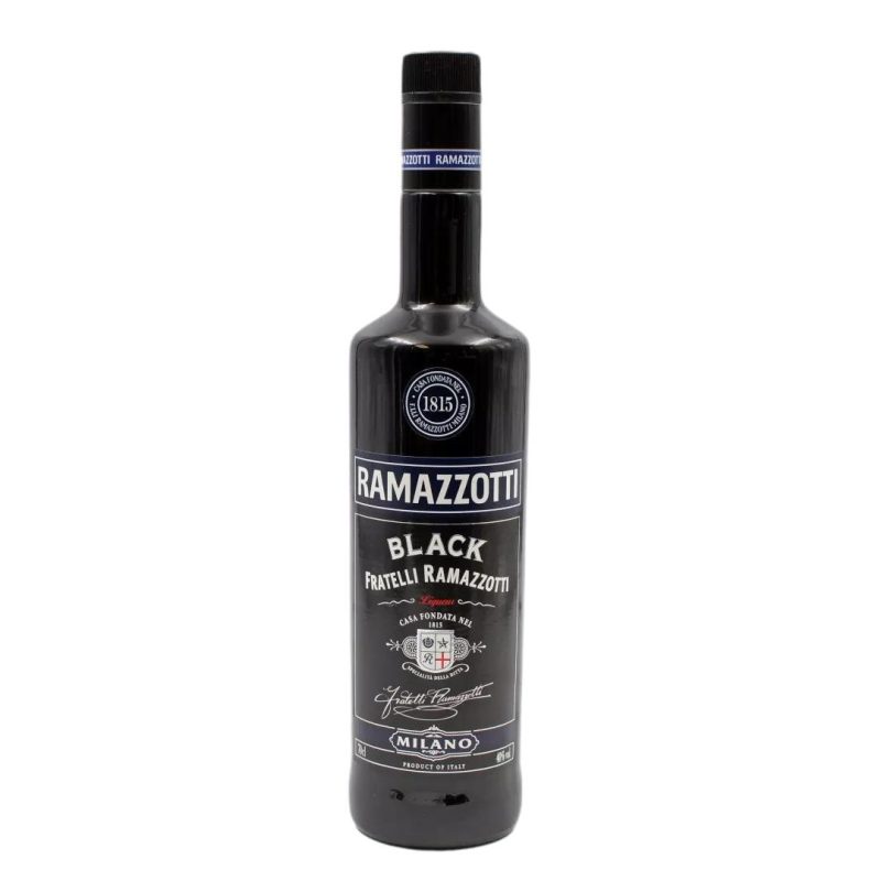 SAMBUCA ΜΑΥΡΗ RAMAZZOTTI ΛΙΚΕΡ ΚΙΒ.6x700ml