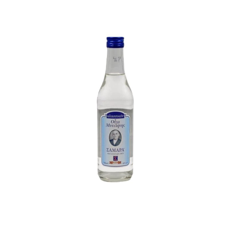 ΟΥΖΟ 350ml ΣΑΜΑΡΑ ΜΠΛΕ ΚΙΒ.24x350ml (Vol.40%)