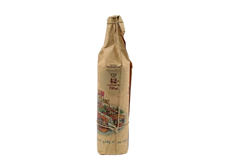 ΟΥΖΟ 700ml ΓΙΑΝΝΑΤΣΗ RETRO 42' ΚΟΚΚΙΝΟ ΚΙΒ.6x700ml (Vol.42%)